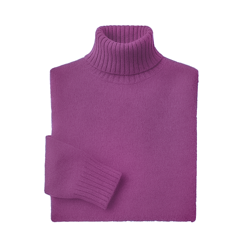 Dolcevita Oversize – Malva (100% Cashmere)