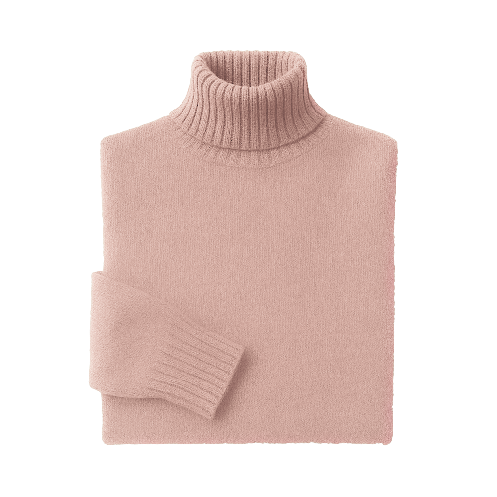 Dolcevita Oversize – Rosa (100% Cashmere)