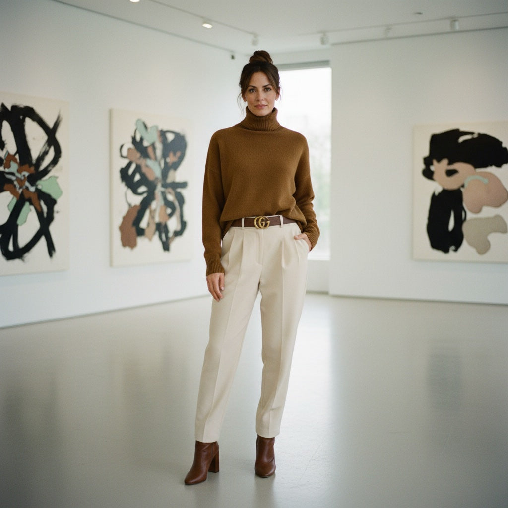 Dolcevita Oversize – Cammello (100% Cashmere)